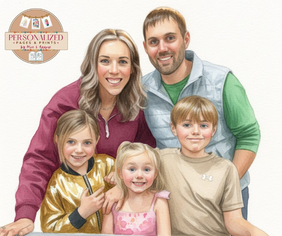 The Moeller Family — Personalized Pages & Prints