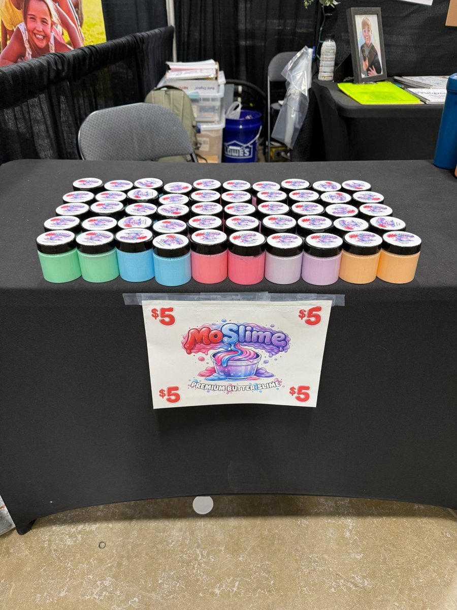 MoSlime booth display